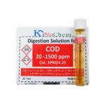تست COD کینوکم 399024.25 – محدوده عملی ۲۰–۱۵۰۰ mg/L O₂