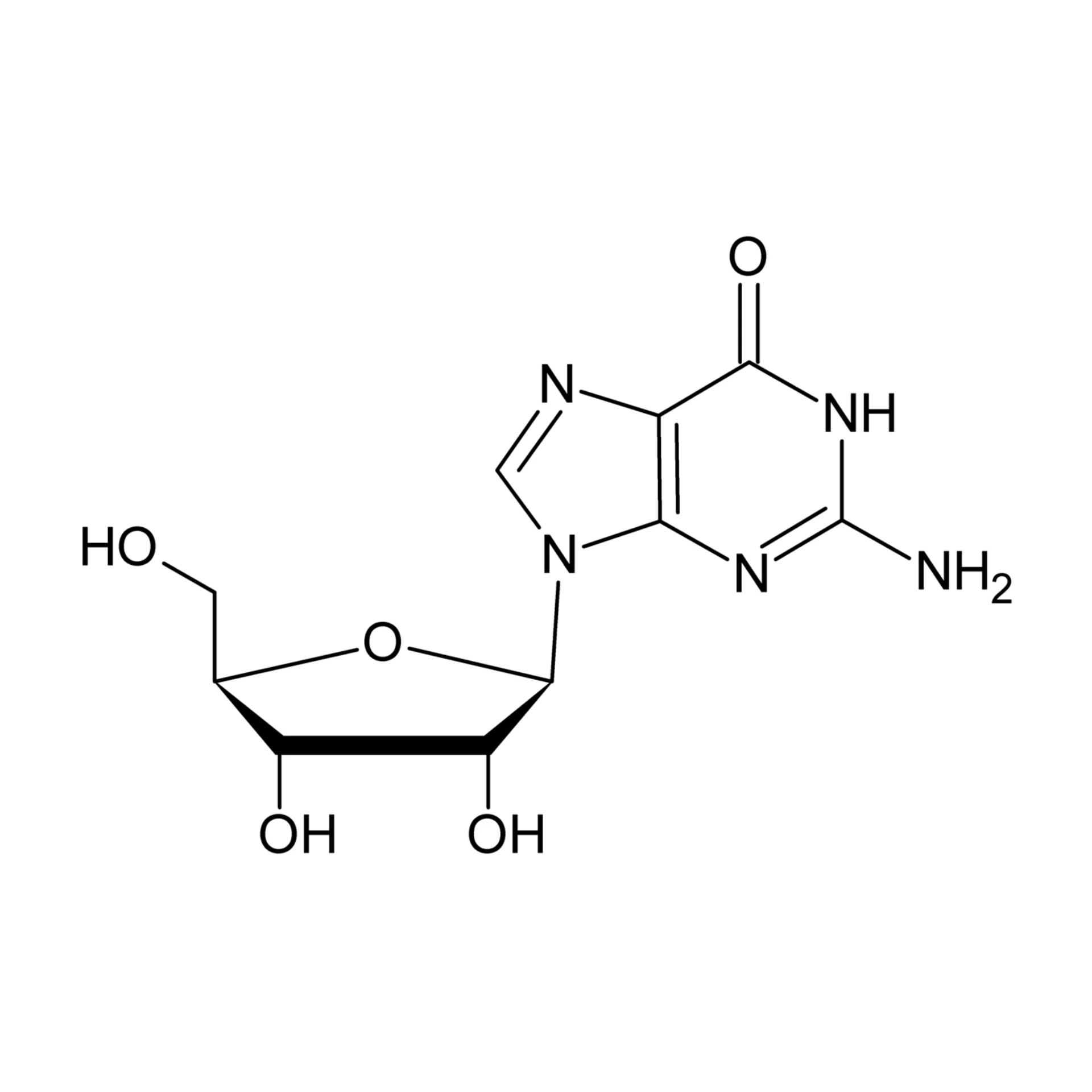 guanosine انوزین G - گرید Extra Pure - Image 1