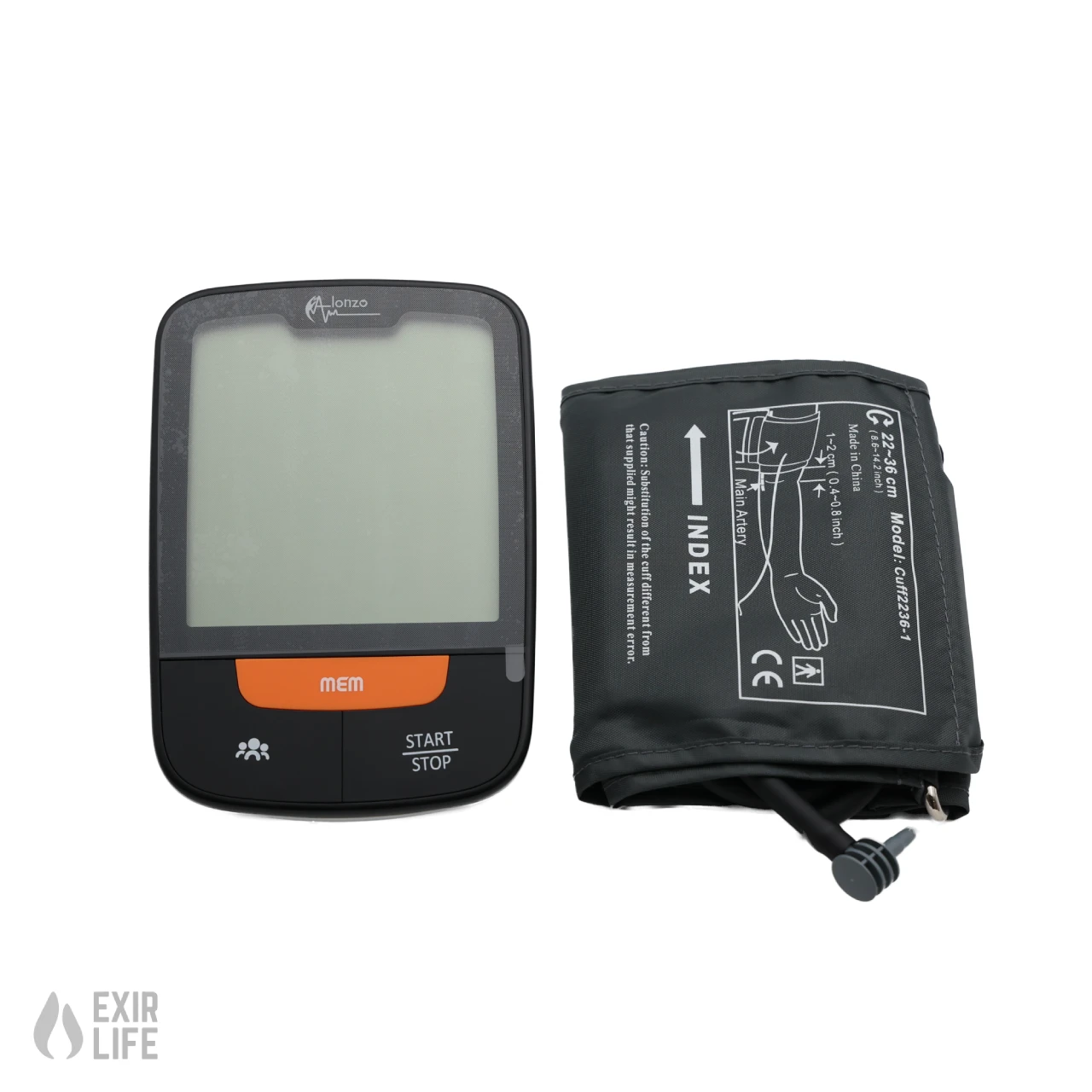 287155 فشارسنج دیجیتالی بازویی سخنگو آلونزو مدل BP-6182 - Image 1