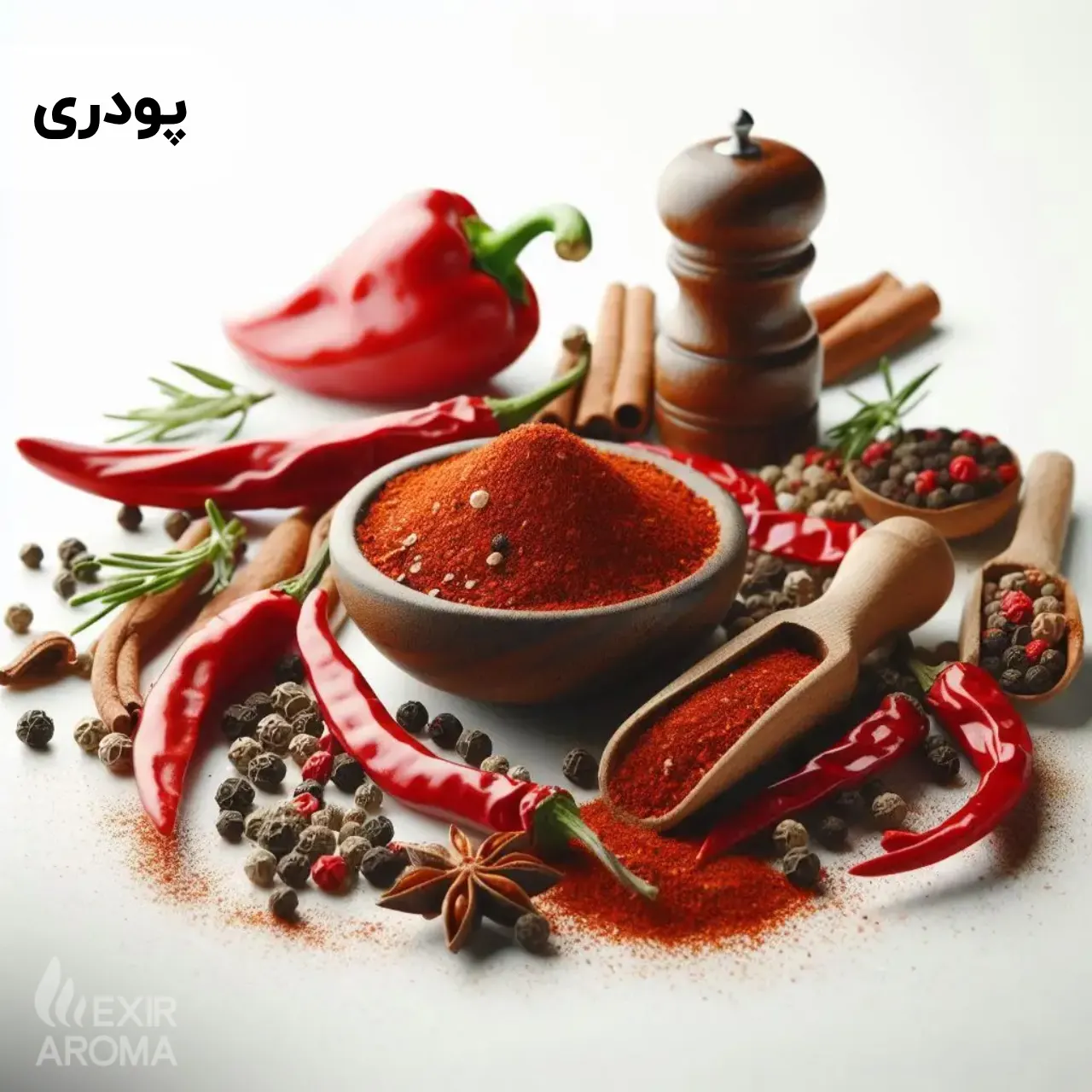 Powdered Pepper Flavor - Edible اسانس فلفل پودری خوراکی - Image 1
