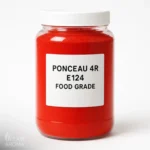 رنگ قرمز زرشکی پانسو پودری خوراکی 4R (E124)
